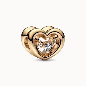 🌻 14K Gold Plated Heart charm